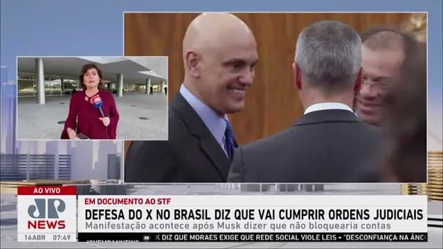 Defesa do “X” no Brasil diz que vai cumprir ordens judiciais; José Maria Trindade comenta